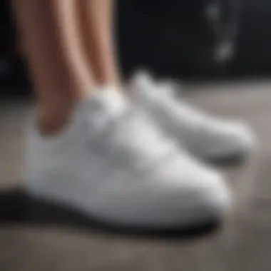 Current Trends: White Athletic Tennis Shoes in Modern Footwear Fashion Contemporary trends in footwear fashion