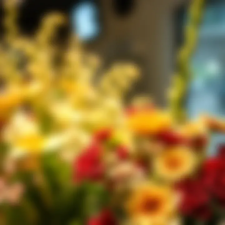 An eco-friendly floral design, representing sustainable practices in fashion