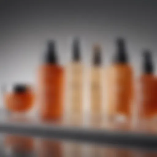 Illustration of SPF products arranged elegantly