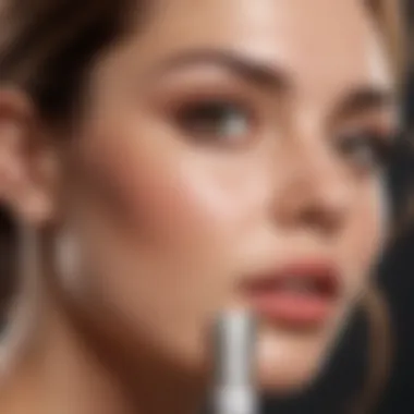 Close-up of various hair removal products