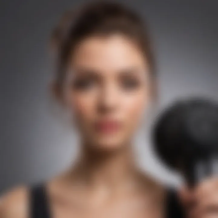 User testimonials highlighting the benefits of round brush blow dryers