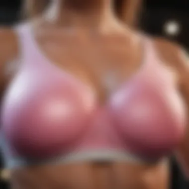 Materials used in sports bras for enhanced support