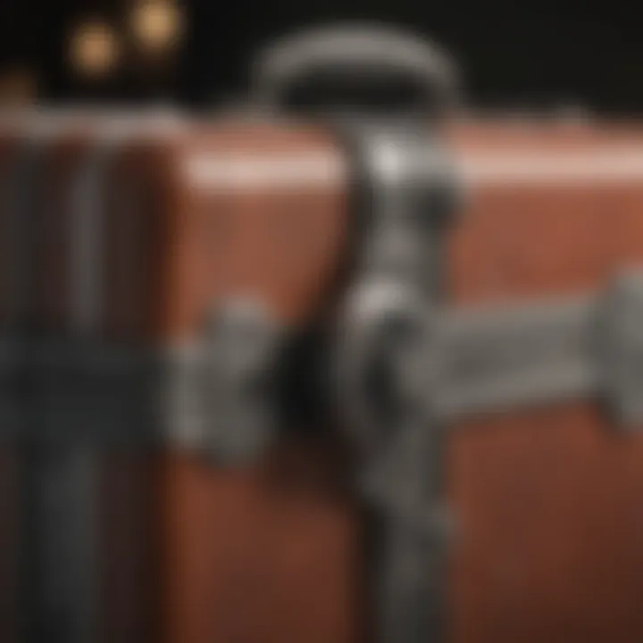 Comparison of traditional suitcase locks versus Calpak lock