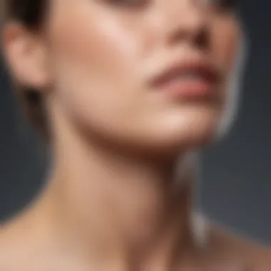 Causes of Neck and Jawline Pimples Diagram illustrating causes of neck and jawline pimples