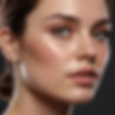 Skincare Transformation with Soap Before and after skincare transformation using specialized soap