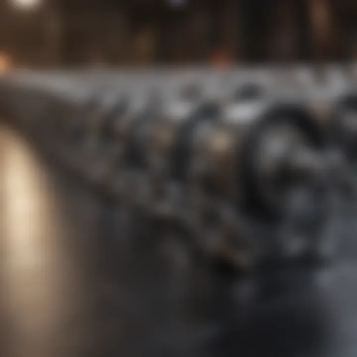 Different types of volume rollers displayed